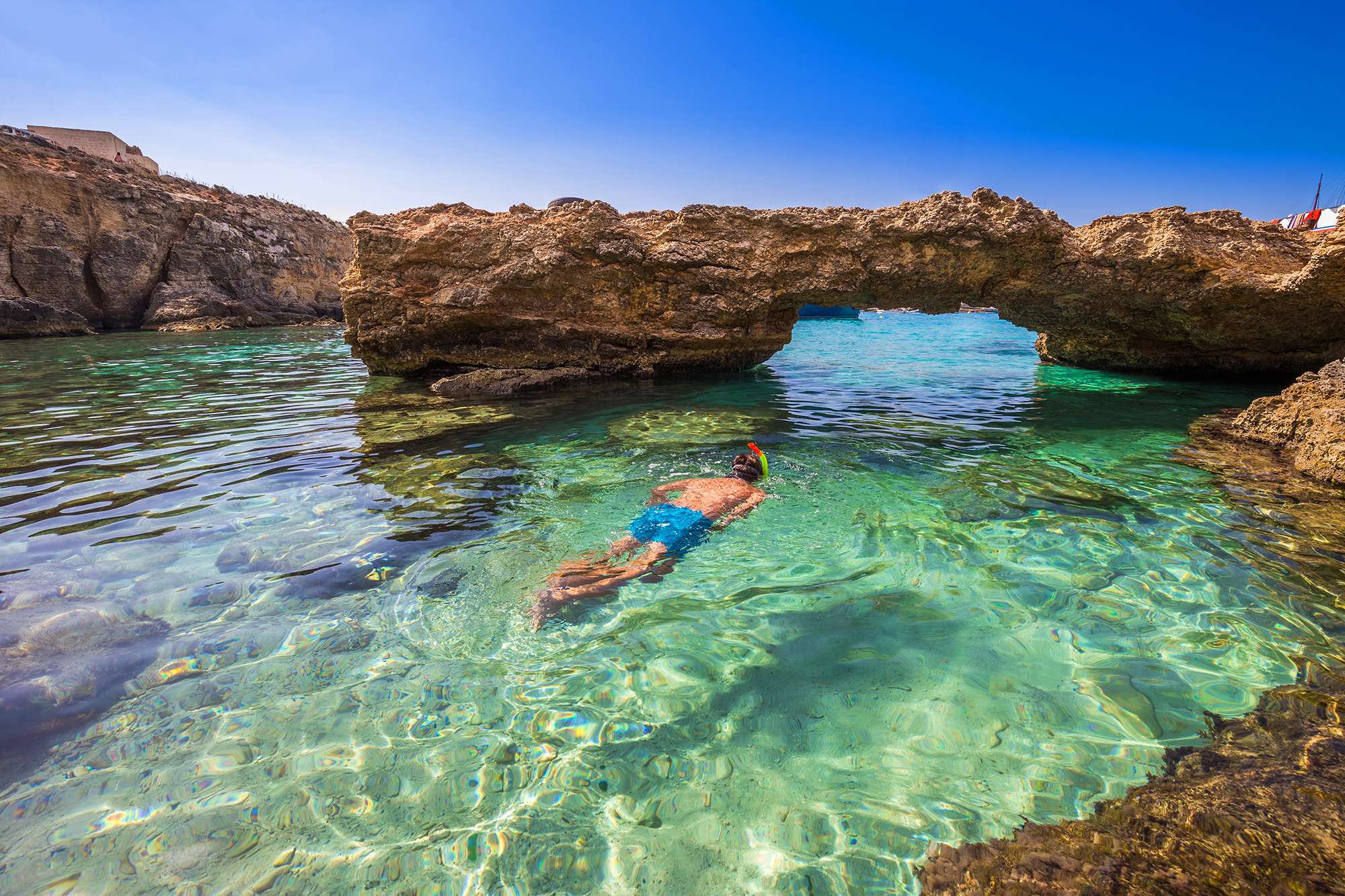 Comino: Blue Lagoon, Crystal Lagoon and Sea Caves Boat Tour 3
